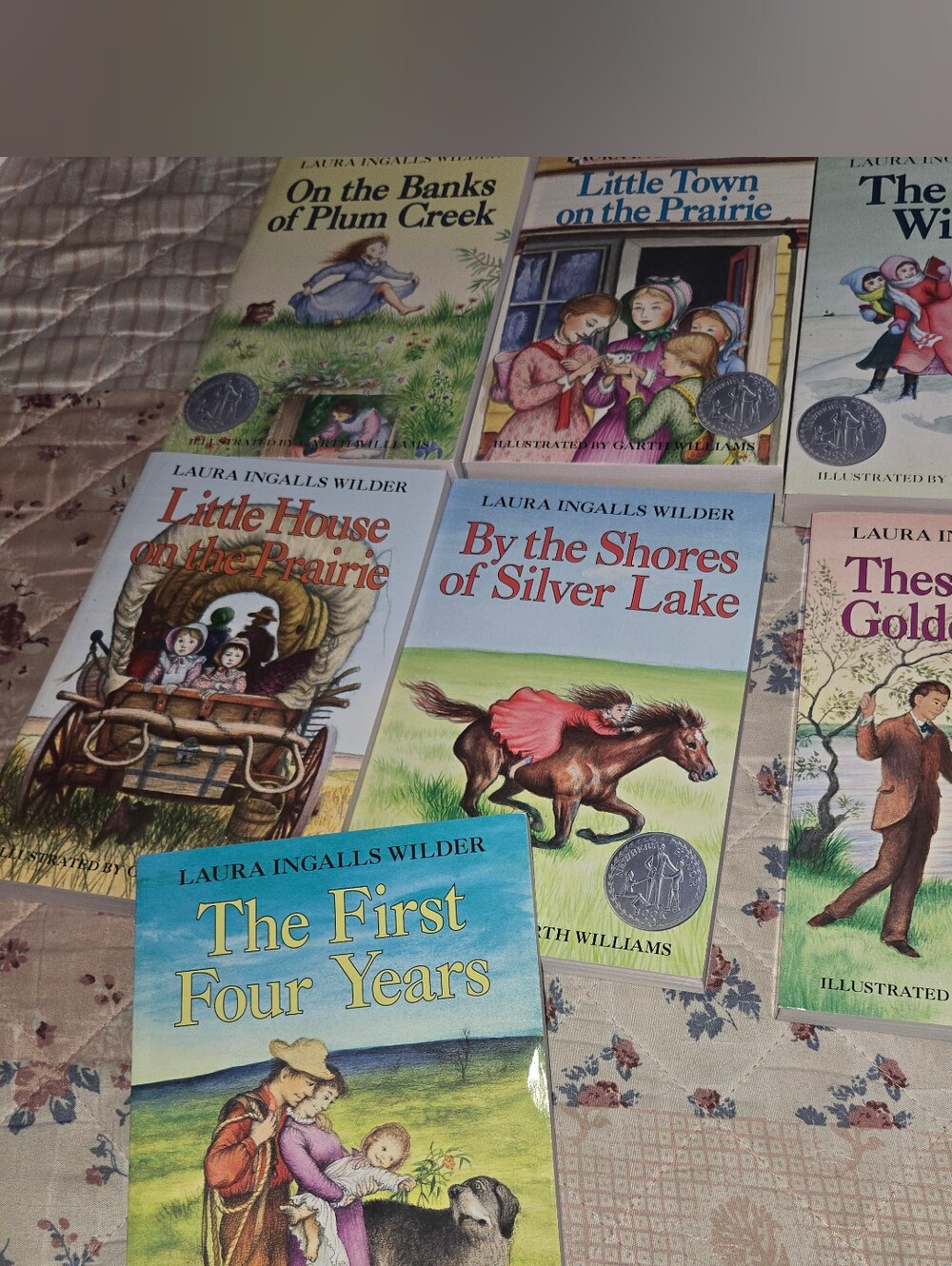 Little House On The Prairie Box Of 7 Books